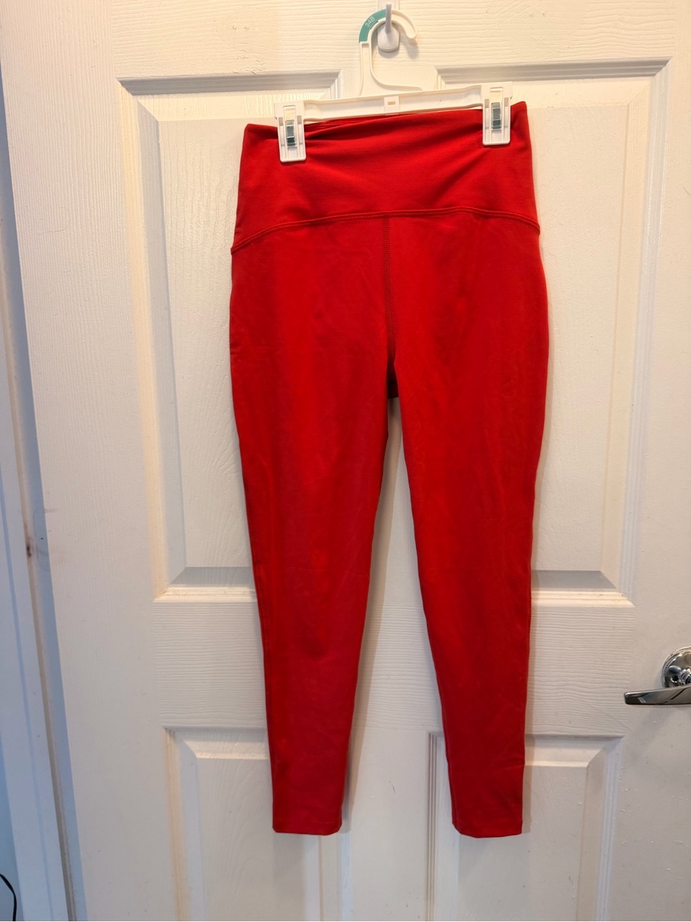Beyond Yoga High-Waist Red Women's Leggings